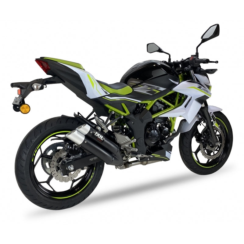 Kawasaki Ninja [IXIL] - Hyperlow tlumič výfuku z nerezové oceli černý / koncovka hliníková - XK7337XB