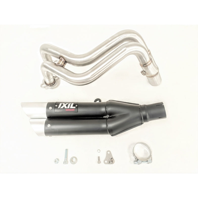 Yamaha Tracer 700 [IXIL] - Hyperlow kompletní systém nerezová ocel černá / leštěný hliník - XY9362XB