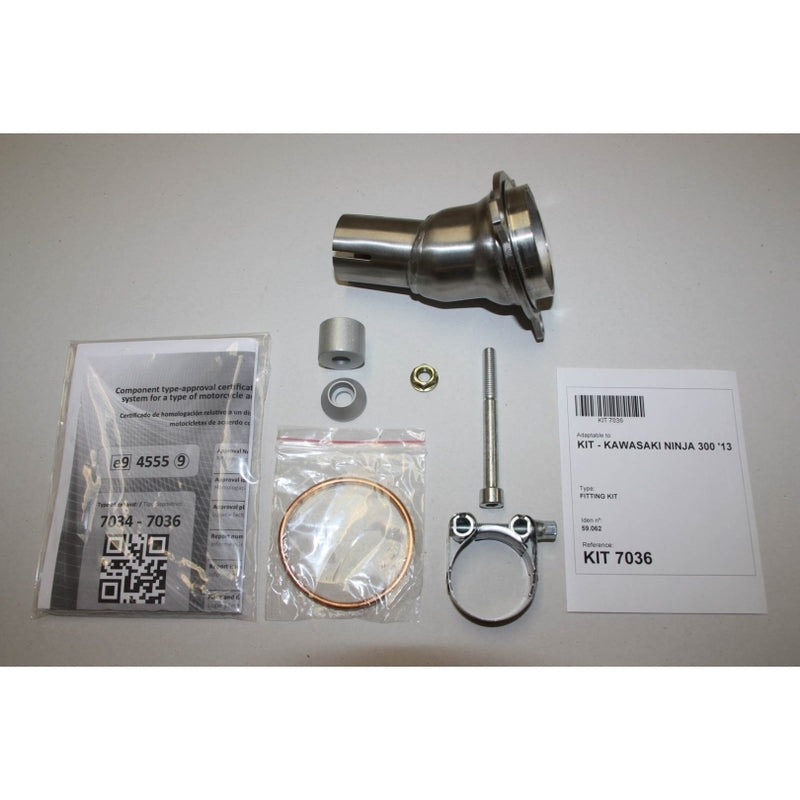 Kawasaki Z 300 [IXIL] - Hexoval Xtrem tlumič - Kawasaki Ninja 250-300 R - OK7036VSE