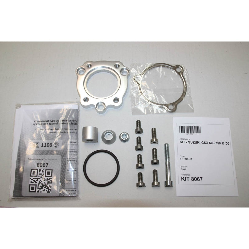 SUZUKI GSX R 750 [2000-2005] - Hexoval Xtrem Endtopf - Suzuki GSX 600 R - OS8067VSE