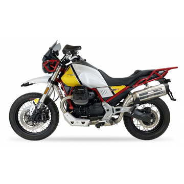 Moto Guzzi V 85 TT Travel [2020-2022] - MXT Silencer stainless steel - Moto Guzzi V85 TT - EM3037SS