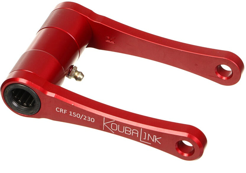 Honda CRF 230 F (ME 09) [2003-2019] - KOUBALINK Tieferlegungssatz (44.5 - 50.8 mm) Rot - Honda CRF150F / 230F