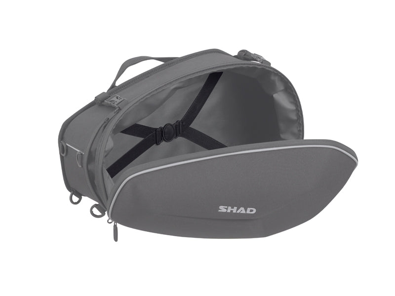 Cf Moto 700 Cl X Heritage [SHAD] - E48 rozšiřitelné sedlové brašny Černá - 46/58L