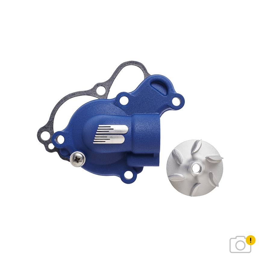 YAMAHA YZ 125 [2024-2027] - SuperCooler Wasserpumpendeckel + Impeller-Kit - Blau