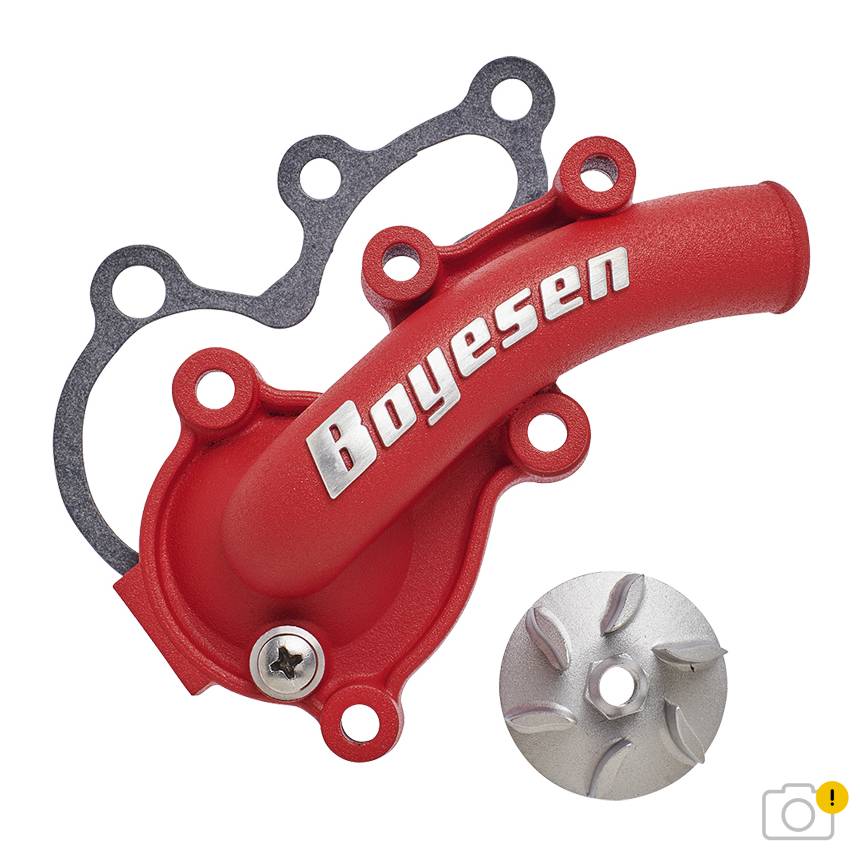 HUSQVARNA TC 125 [2016-2022] - SuperCooler Wasserpumpendeckel + Impeller Kit - Red