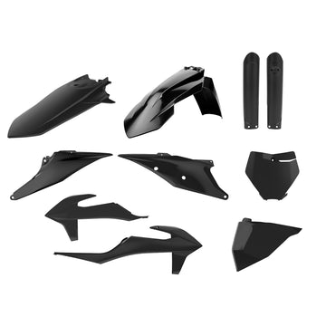 KTM 300 XCTPI [2020-2021] - Plastik-Kit Schwarz - KTM SX/SX-F