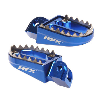 KTM 350 SX F [2023-2025] - Pro Series CNC-Aluminium Fußrasten - blau