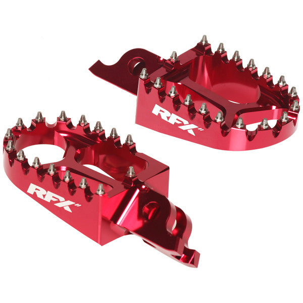 GAS GAS MC 125 [2024-2025] - Pro Series CNC-Aluminium Fußrasten - rot