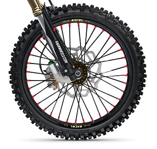 Honda CR 125 R (JE 01) [1995-2007] - Vorderrad komplett 21x1,60x36T