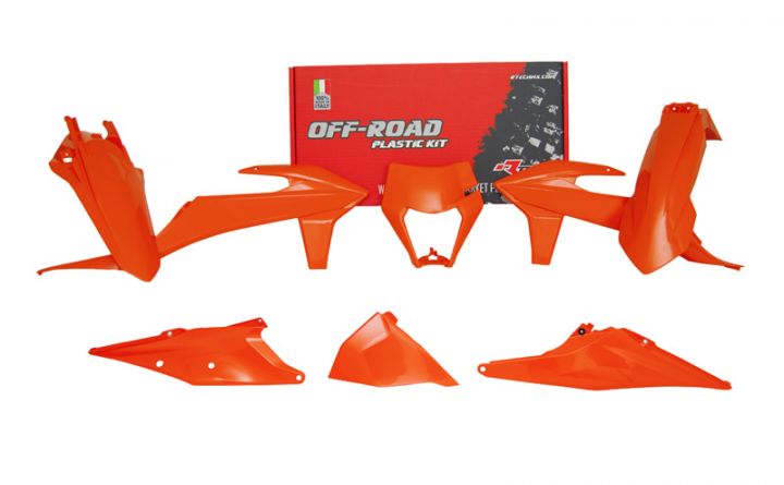 KTM 125 XC W [2020-2023] - Plastik-Kit 6-teilig