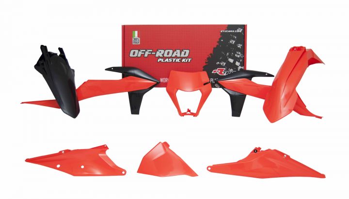 KTM 125 XC W [2020-2023] - Plastik-Kit 6-teilig