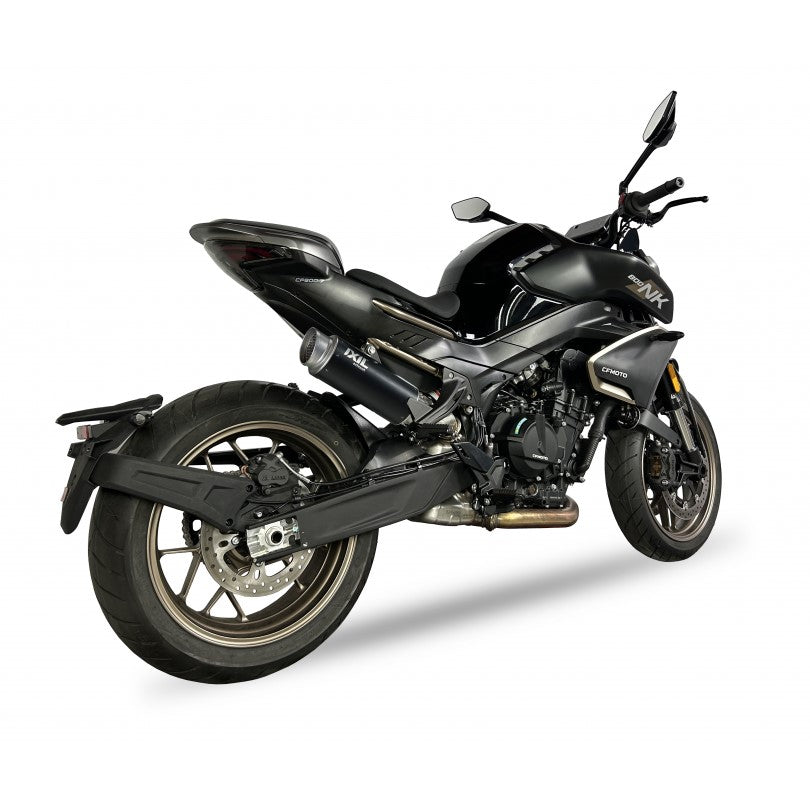 CF Moto 800 NK Advanced [2023-2024] - RC3B Slip-On Endtopf Edelstahl Schwarz