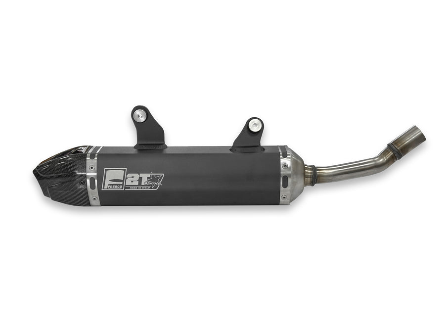 FANTIC XX 250 [2022-2026] - Carby Schalldämpfer schwarzes Aluminium/Karbon-Endkappe
