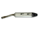 HUSQVARNA TE 250 I [2020-2022] - Carby Schalldämpfer weisses Aluminium/Karbon-Endkappe