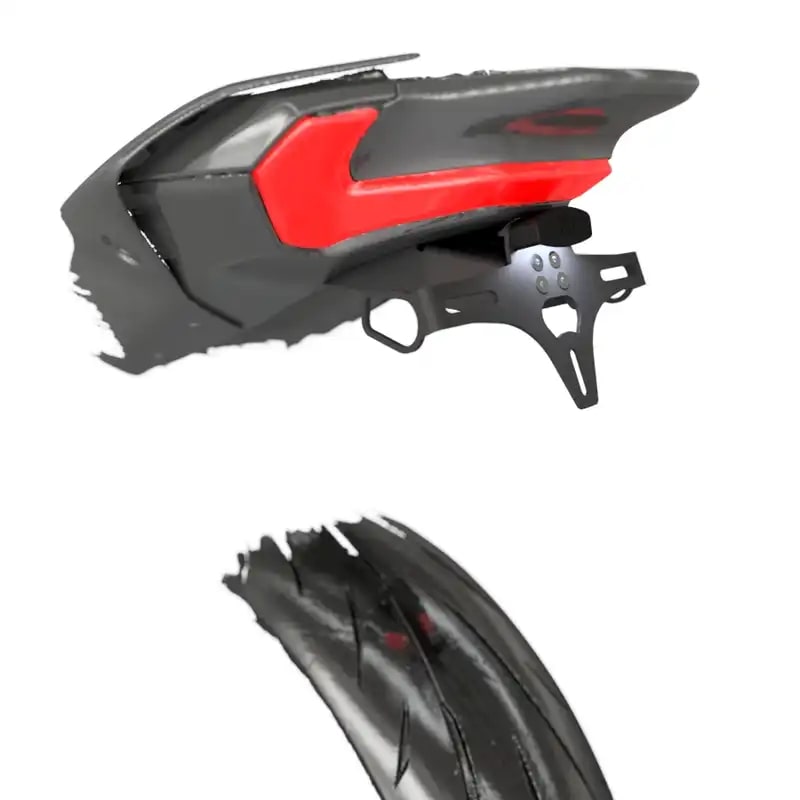 Kawasaki Z900 SE [2025-2026] - Kennzeichenhalter inkl. Kennzeichenbeleuchtung