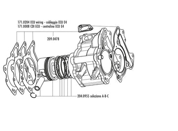 Vespa GTS 125 I-GET [2020] - Zylinder Kit