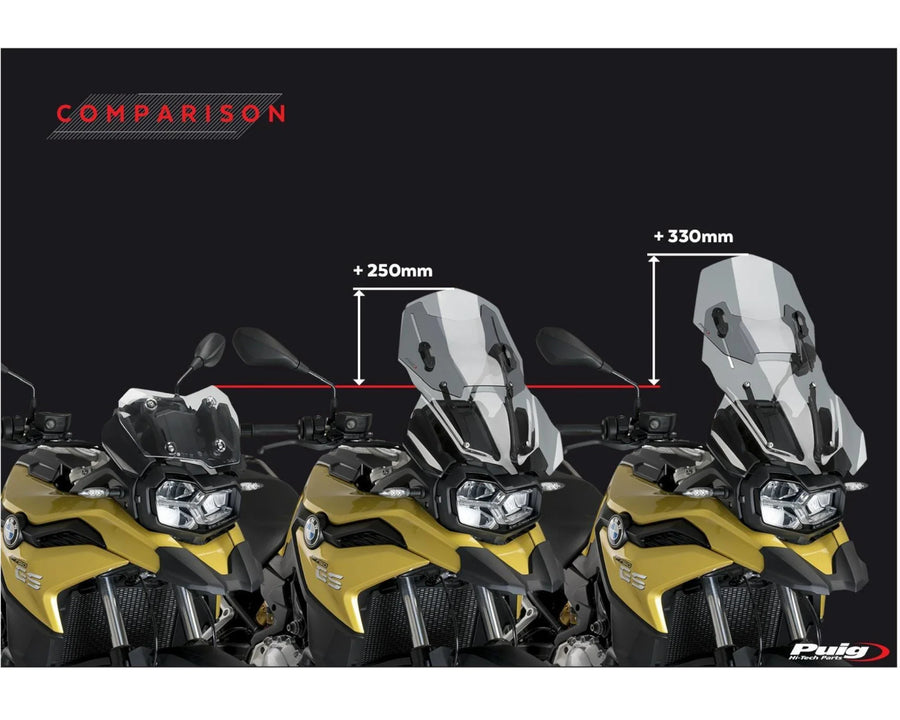 BMW F 750 GS [2024] – Nastavitelné čelní sklo – silně tónované