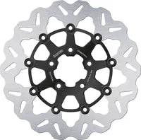 Harley-Davidson Xl 1200 T Sportster Superlow [2018-2019, 2018-2020] - Cubiq™ Bremsscheibe – Oberfläche: Chrom – Bild 7