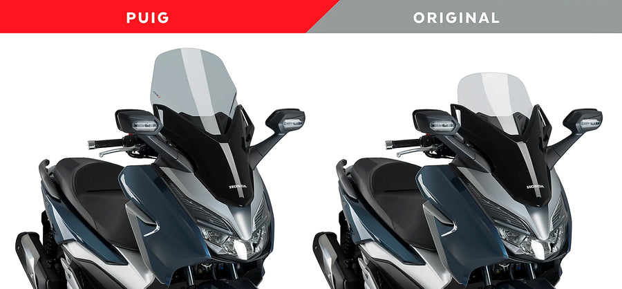 HONDA FORZA 300 [2020] - cestovní obrazovka V-Tech Line | Tónované | PUIG 1295H