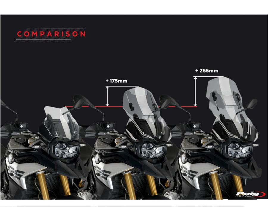BMW F 750 GS [2024] – Nastavitelné čelní sklo – silně tónované