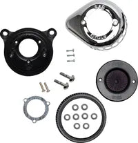 Harley-Davidson FLSTFB 1690 Fat Boy Special [2016-2017] - Mini Teardrop Stealth Luftfilter-Kit – Oberfläche: Schwarz – Bild 12
