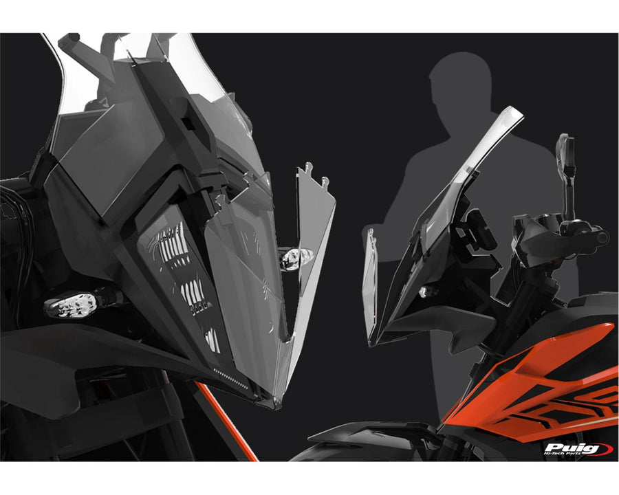KTM 390 ADVENTURE SW [2024] – Ochrana světlometů – Transparentní
