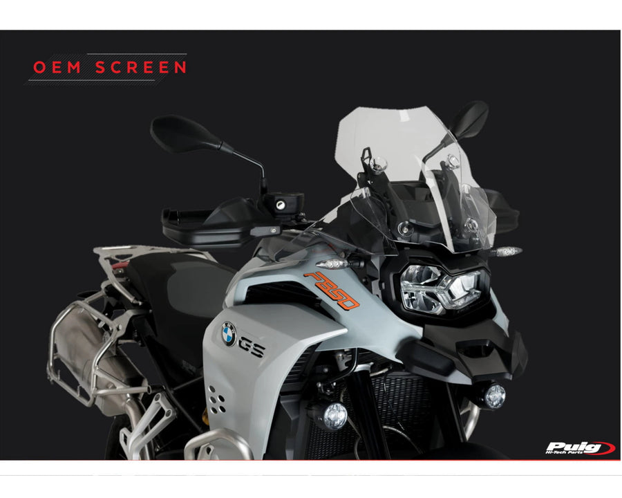 BMW F 750 GS [2024] – Nastavitelná obrazovka – Transparentní