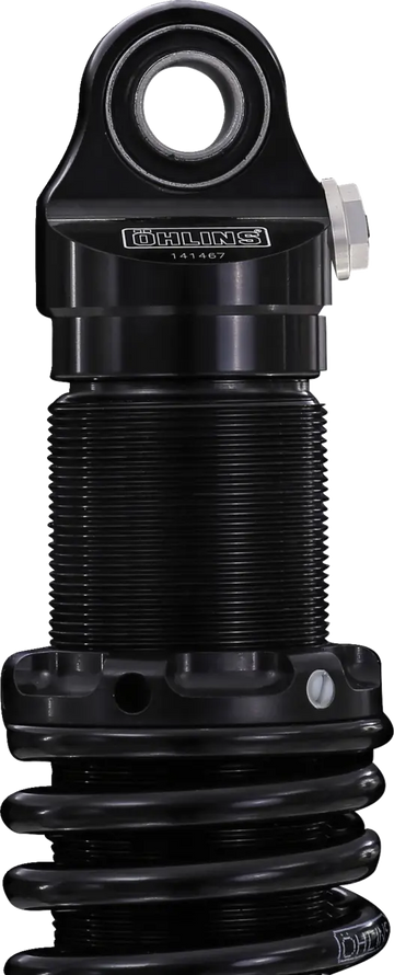 harley-davidson road glide [OHLINS] – dvojitý tlumič STX36 Blackline - 0