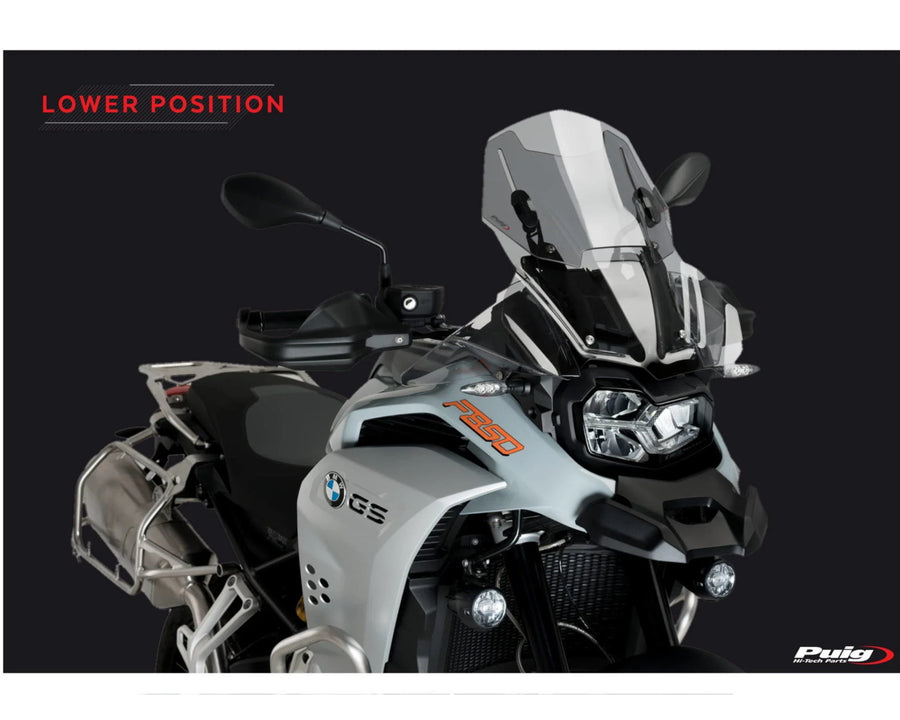BMW F 750 GS [2024] – Nastavitelné čelní sklo – silně tónované