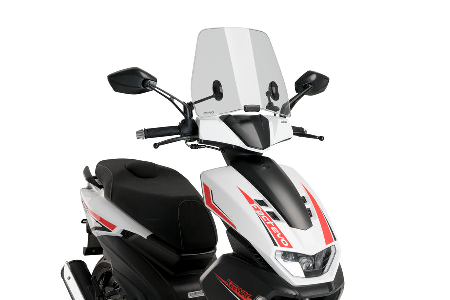 KEEWAY F-ACT EVO 125 IE 4T E5 [2025] – Disk na koloběžku Trafic – Průhledný