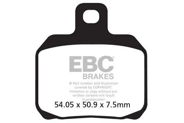 KTM 1290 Super vévoda [EBC] -Half-Sorted Vee brzdové destičky