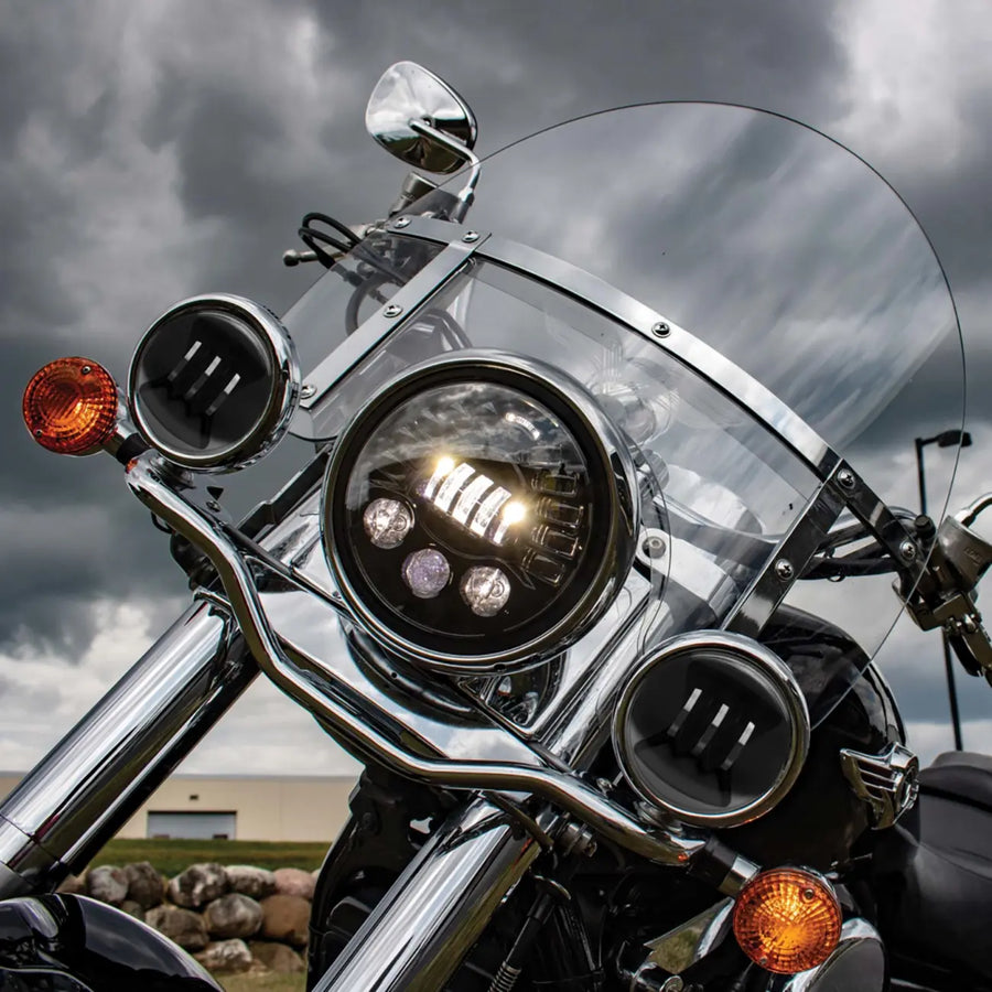 Harley-Davidson Flht 1340 Electra Glide Standard [1988, 1995] - 4-1/2" LED-Nebelscheinwerfer – Bild 2