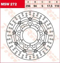 Honda Nsa 700 [2008-2010, 2009-2010] - Flame Series Schwimmende Bremsscheibe – Art.-Nr. 113056 – Bild 7