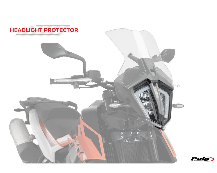 KTM 390 ADVENTURE SW [2024] – Ochrana světlometů – Transparentní
