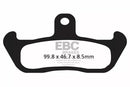 Husqvarna TE 610 [EBC] - Organické brzdové destičky řady FA-1