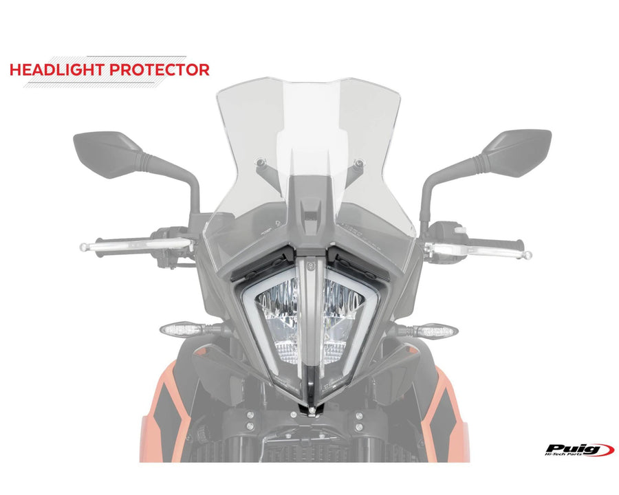 KTM 390 ADVENTURE SW [2024] – Ochrana světlometů – Transparentní