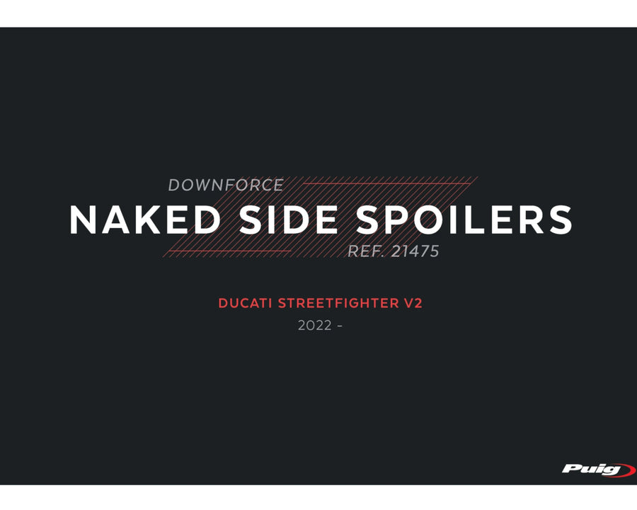 DUCATI STREETFIGHTER V2 [2024] – Obnažená boční kapotáž čelního skla