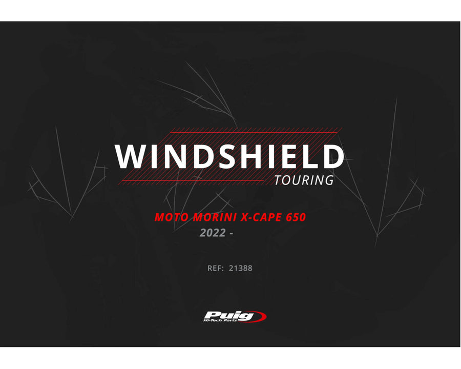 MOTO MORINI X-CAPE 700 [2024] – Touring Screen – Transparentní