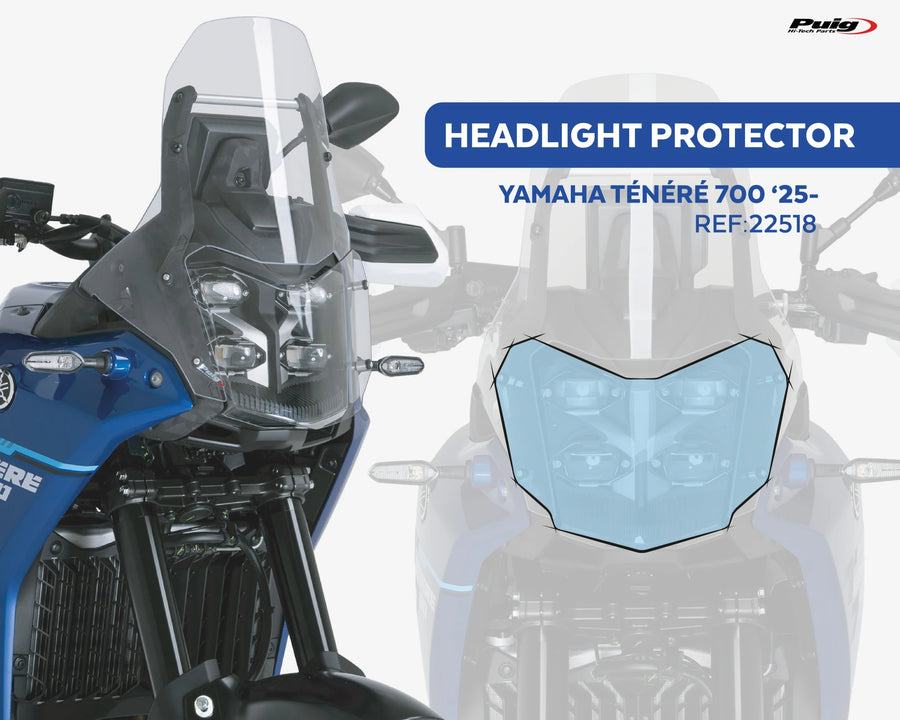 YAMAHA TENERE 700 EXPLORE EDITION [2025] – Chránič světlometů – Transparentní
