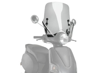 KEEWAY OUTLOOK SP 125 [2023] – Obrazovka skútru City Touring – tónovaná
