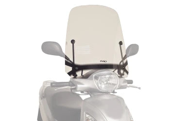KYMCO VITALITY 50 [2010] – obrazovka na koloběžku City Touring – tónovaná