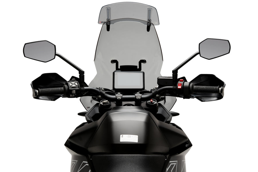 KTM 890 SMT [2025] – cestovní obrazovka se spoilerem – průhledná