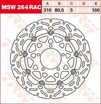 Kawasaki ZG 1400 CBS Concours Xiv [2020-2021] - BREMSSCHEIBE FLOATECH WAVE – Bild 8
