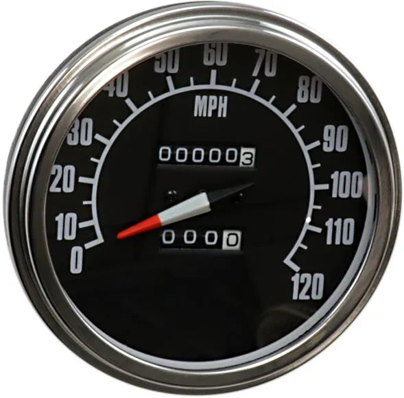 harley davidson fxsts [DRAG SPECIALTIES] – 5" rychloměr FL-Style 2240:60 s jazýčkovým spínačem