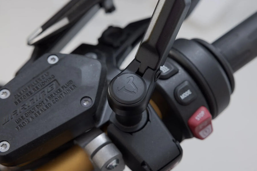 ducati monster 821 [SW-MOTECH] – sada sportovních zrcátek, dlouhé rameno zrcátka