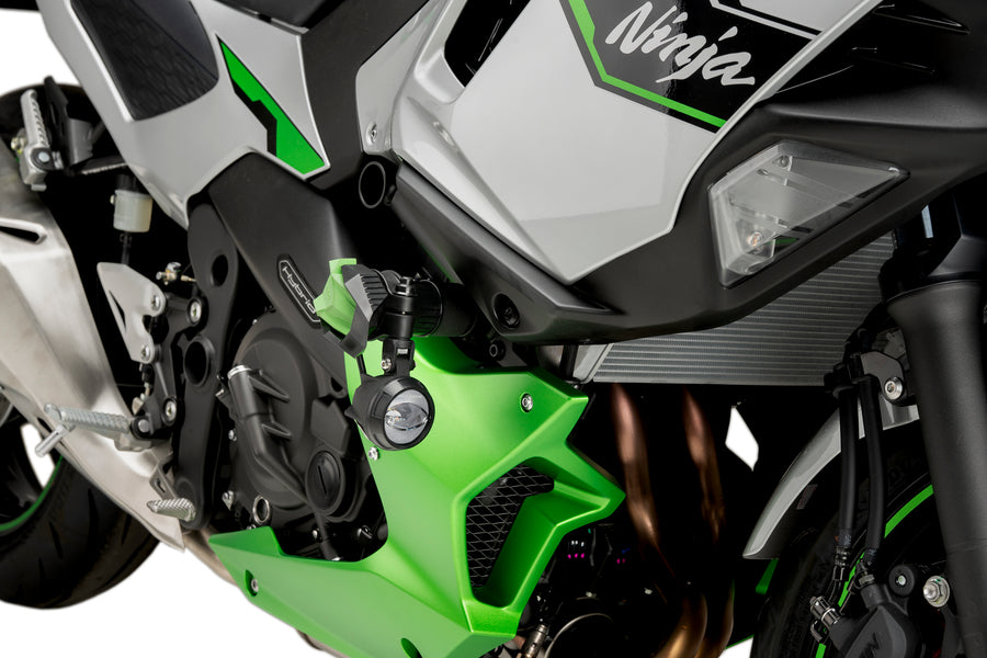KAWASAKI NINJA 7 HYBRID [2025] – Crash Pad R19 – černá