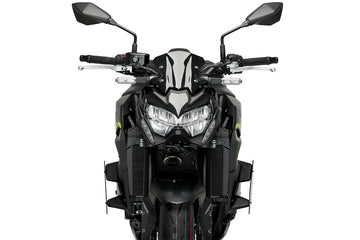 KAWASAKI Z900 [2020] - PUIG Downforce Naked Spoiler Wings | Schwarz | PUIG 20284N