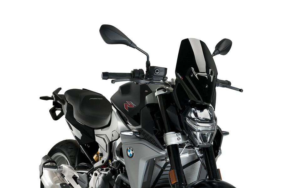 BMW F 900 R [2025] - Sportovní čelní sklo nové generace | Černá | PUIG 20360N