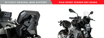 BMW F 900 R [2025] - Sportovní čelní sklo nové generace | Jasno | PUIG 20360W