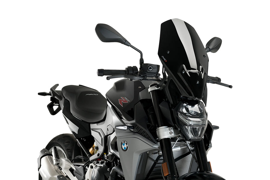 BMW F 900 R [2024] – cestovní čelní sklo nové generace | Černá | PUIG 20361N